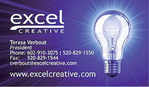 Excel Creative Business Card Design
