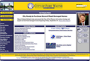 City of Fort Wayne Website
