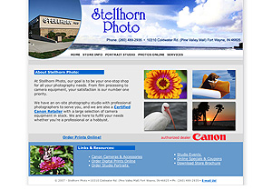 Stellhorn Photo Website